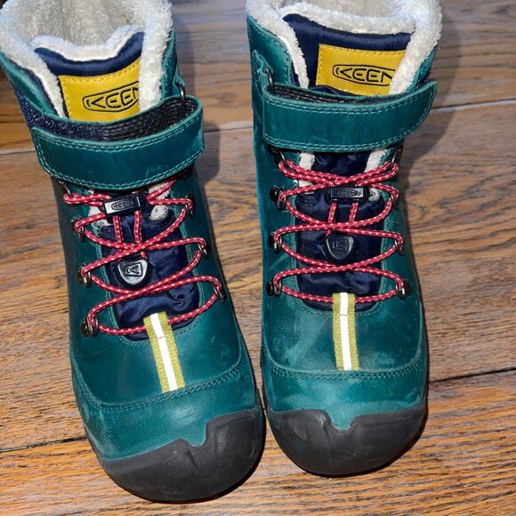 KEEN  Kanibou Wp leather ankle boot/fleece lined/New without box/tags/ 2 - Picture 4 of 8